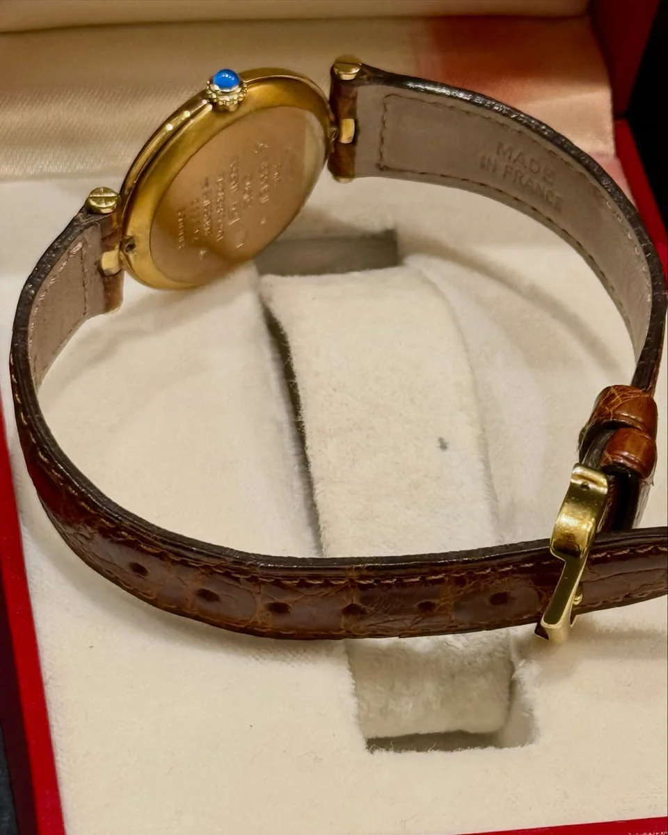 Cartier Must de Cartier Masterpiece 1999 Ivory Roman 925 - Image 5