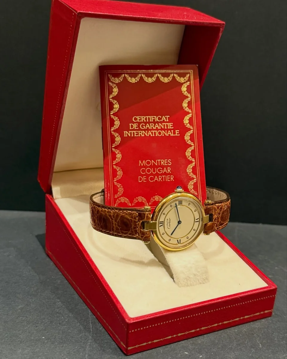 Cartier Must de Cartier Masterpiece 1999 Ivory Roman 925 - Image 2