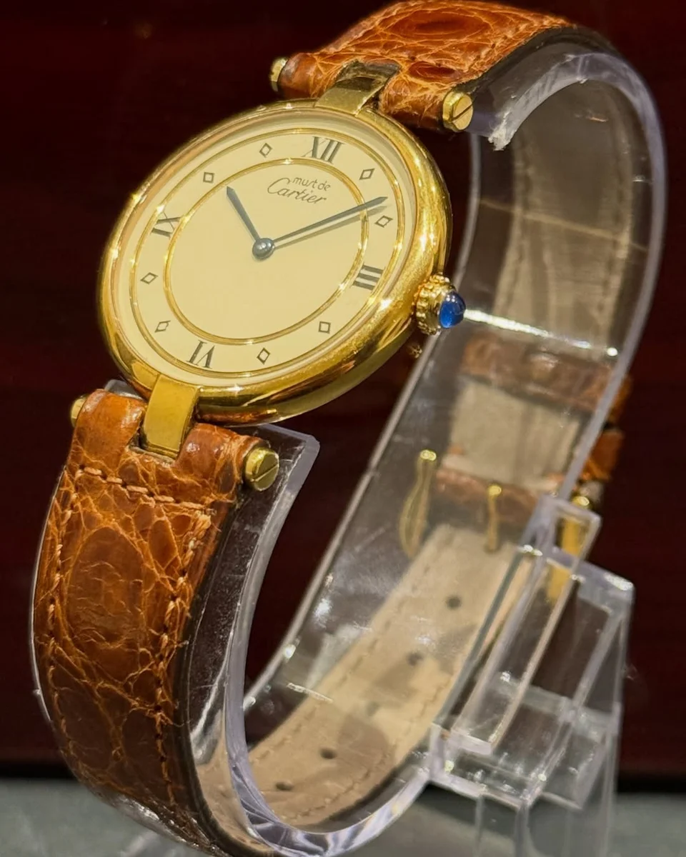 Cartier Must de Cartier Masterpiece 1999 Ivory Roman 925 - Image 4