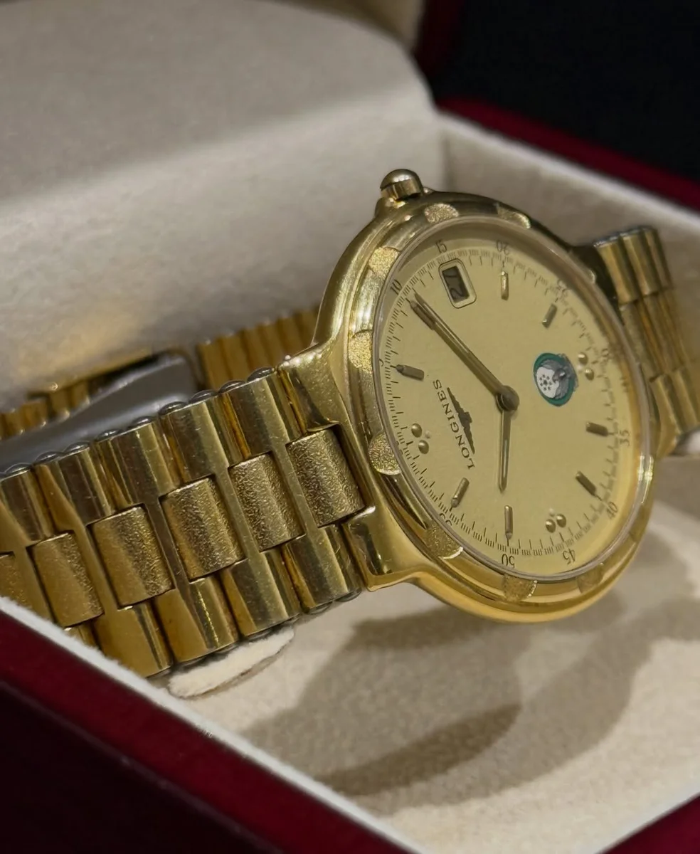 Longines Switzerland Special Edition UAE Armed Forces 1990 - Image 4