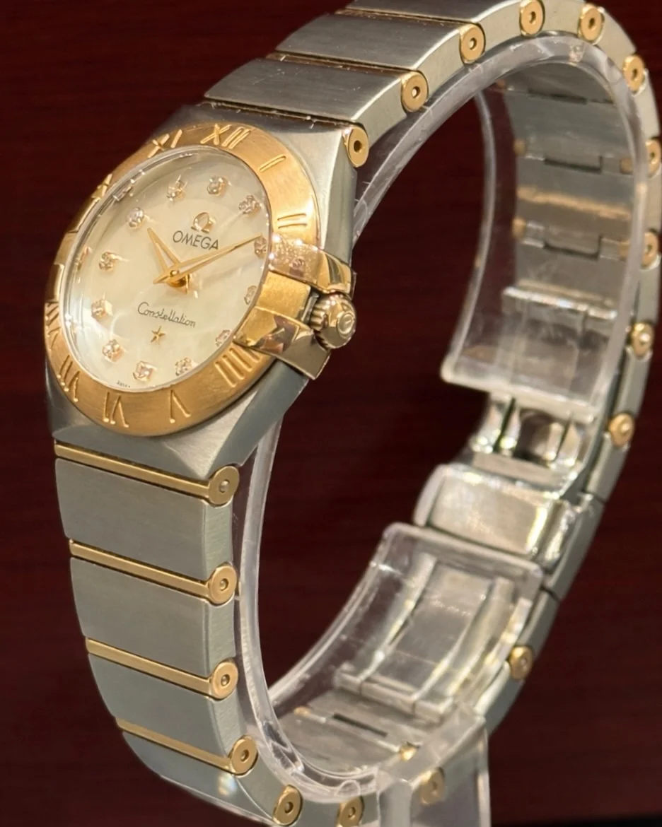 Omega Constellation 28MM Gold Steel MOP - Image 2