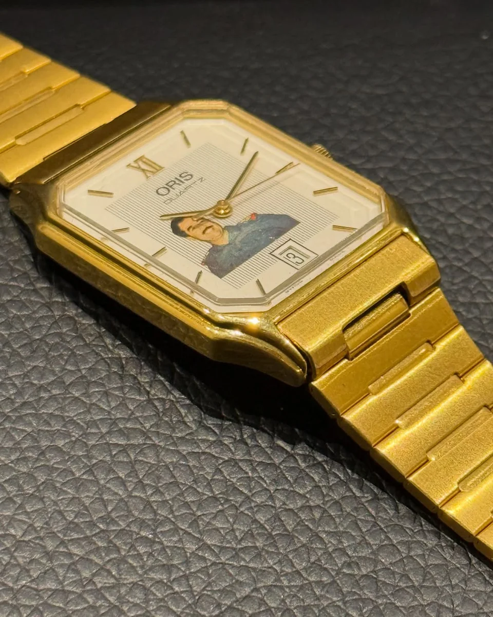 1985 Iraq Presidential Edition Oris Special Edition Saddam Hussain - Image 4