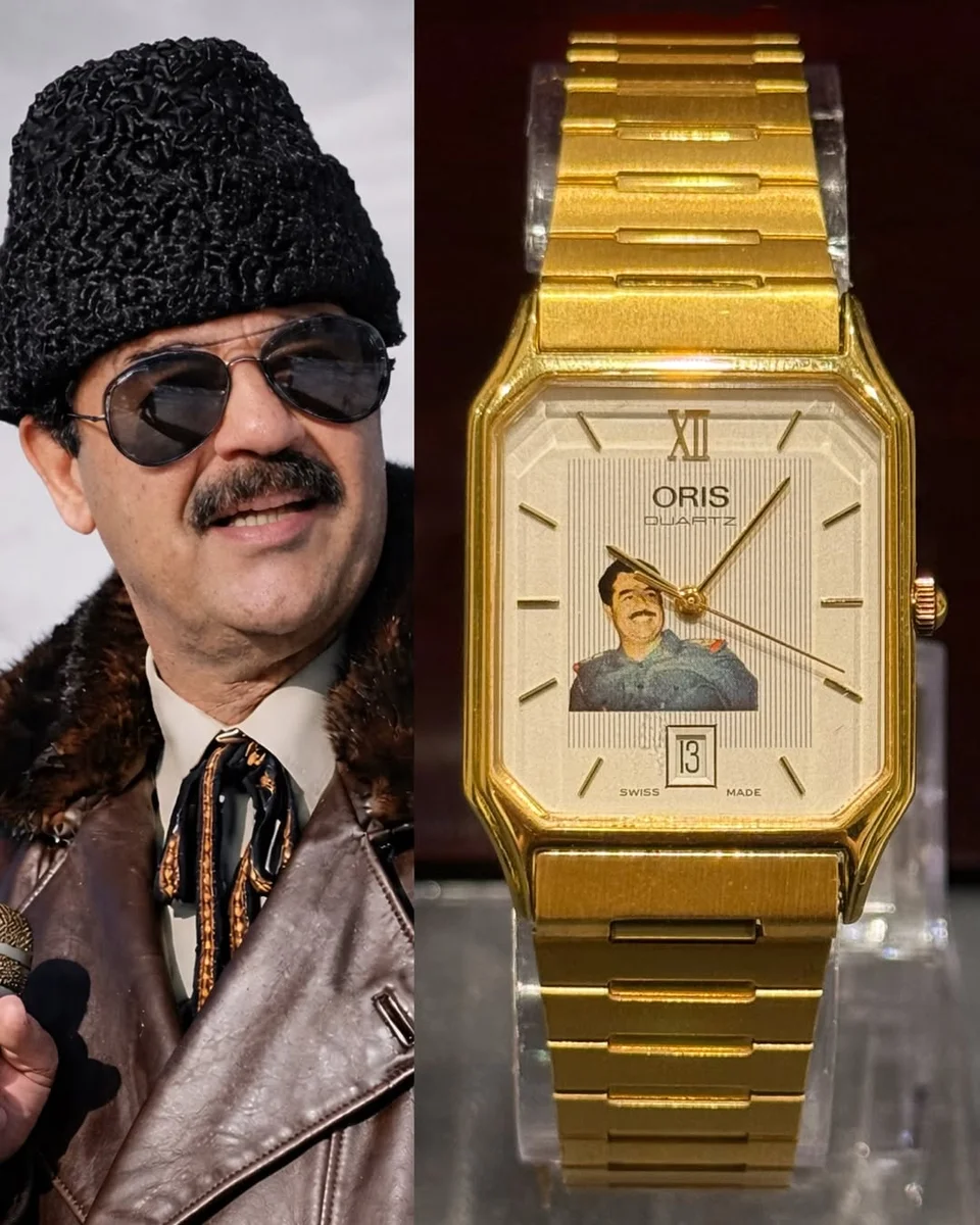 1985 Iraq Presidential Edition Oris Special Edition Saddam Hussain