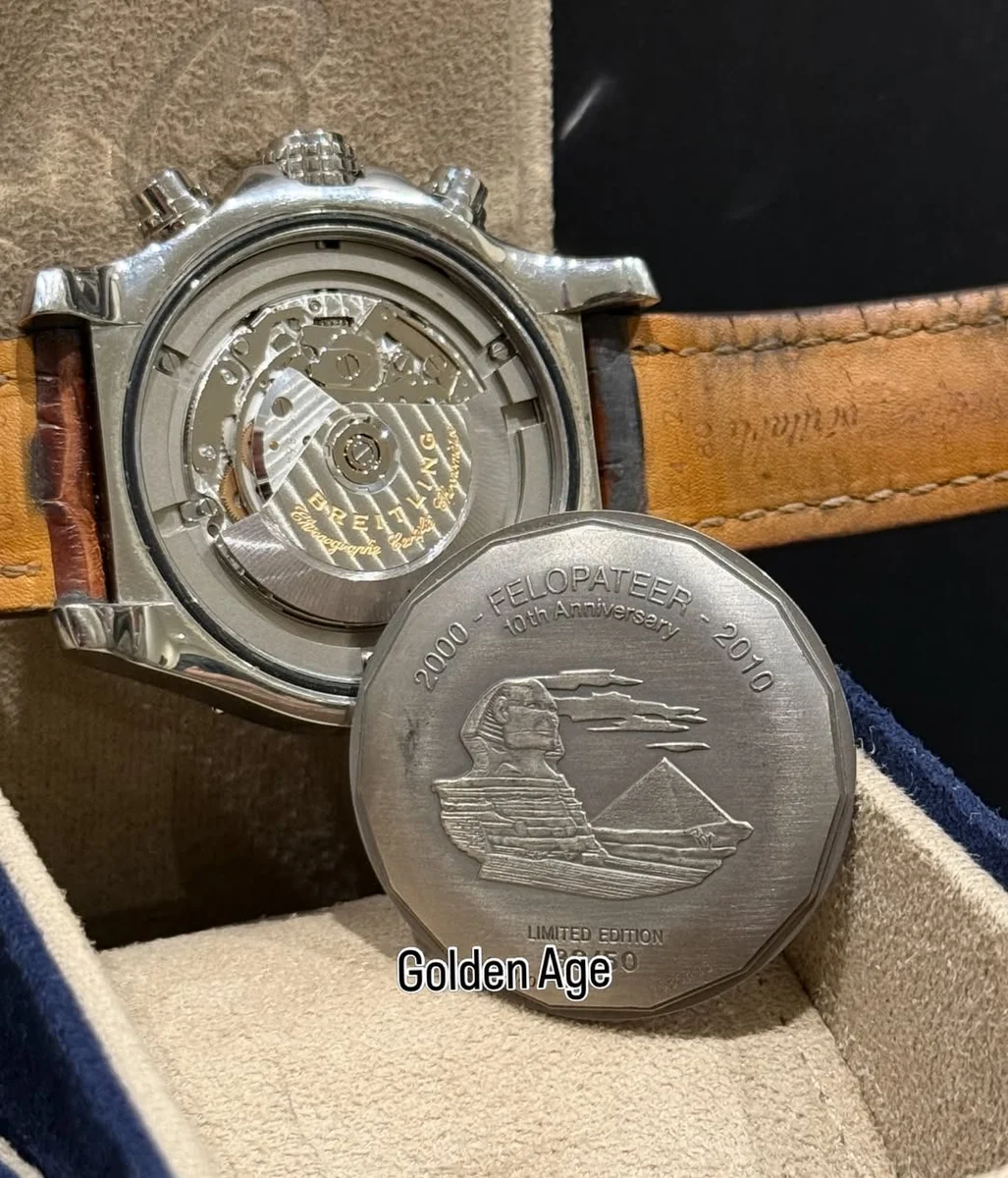 Breitling Super Avenger – Egypt 2010 Limited 50/50 Very Rare - Image 6