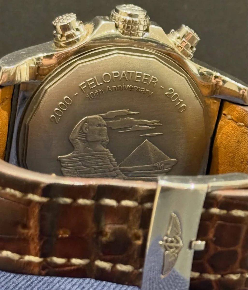 Breitling Super Avenger – Egypt 2010 Limited 50/50 Very Rare - Image 8