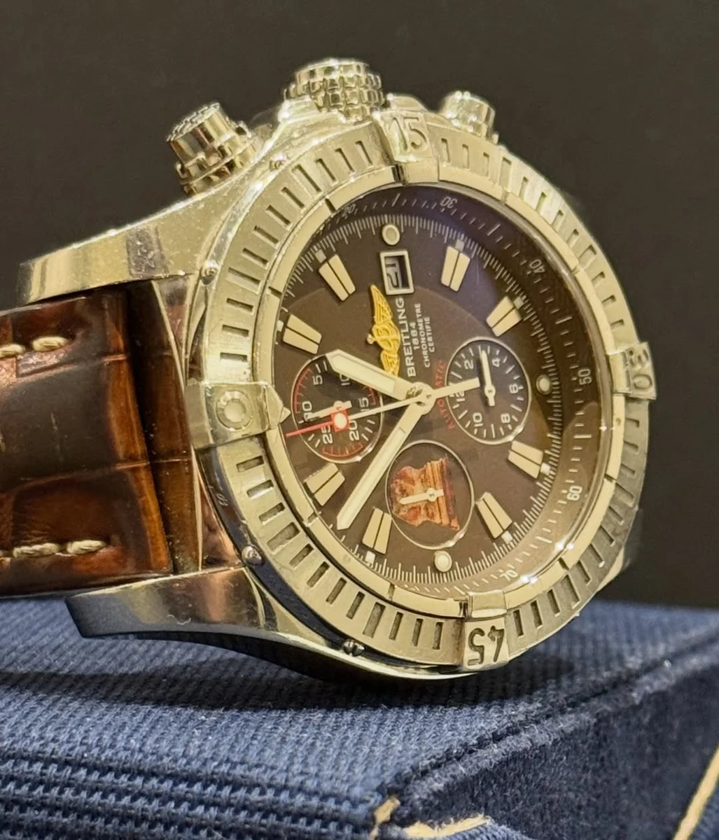 Breitling Super Avenger – Egypt 2010 Limited 50/50 Very Rare - Image 3