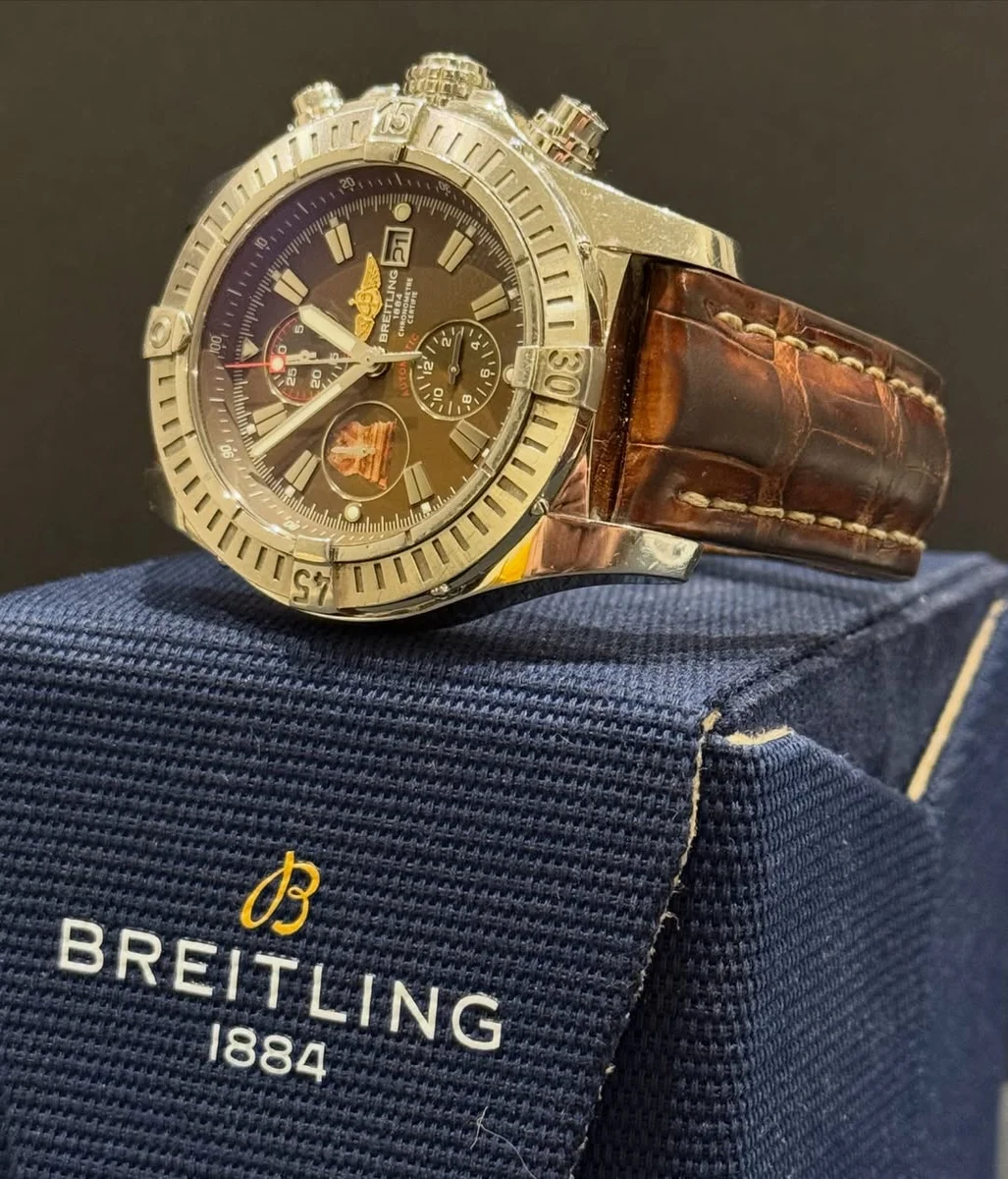Breitling Super Avenger – Egypt 2010 Limited 50/50 Very Rare - Image 4