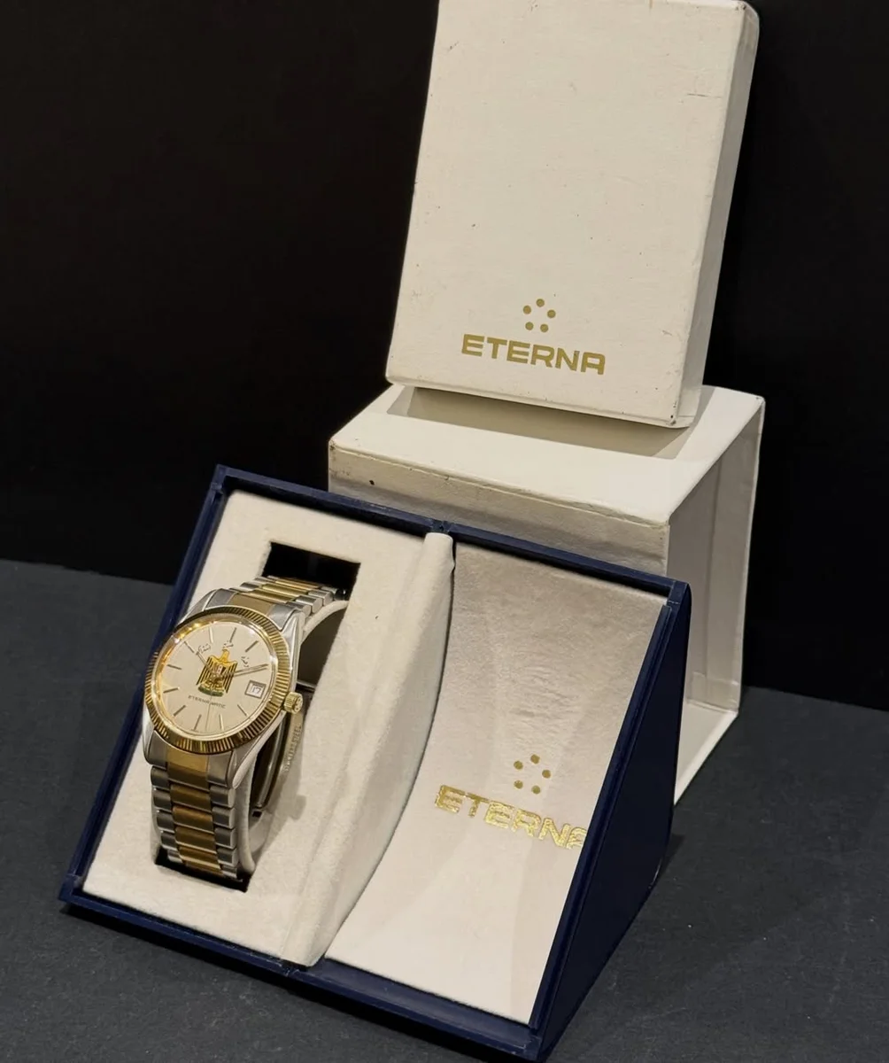 Eterna Official Commemorative Edition Iraq 1980 Saddam Hussain - Image 5