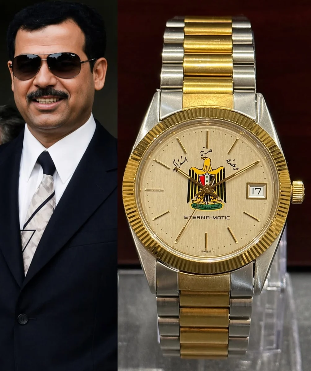 Eterna Official Commemorative Edition Iraq 1980 Saddam Hussain