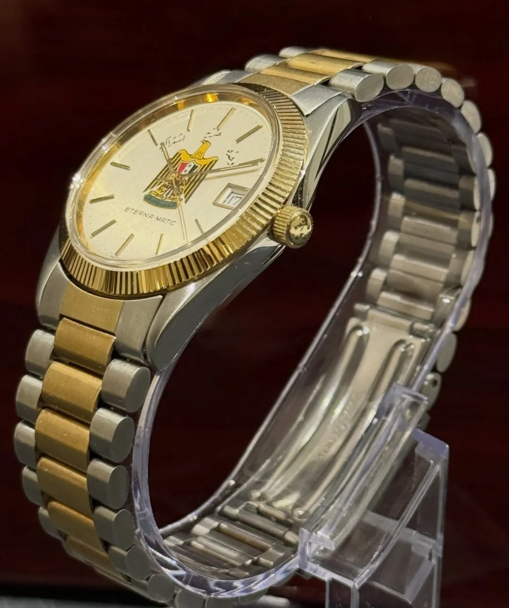 Eterna Official Commemorative Edition Iraq 1980 Saddam Hussain - Image 2