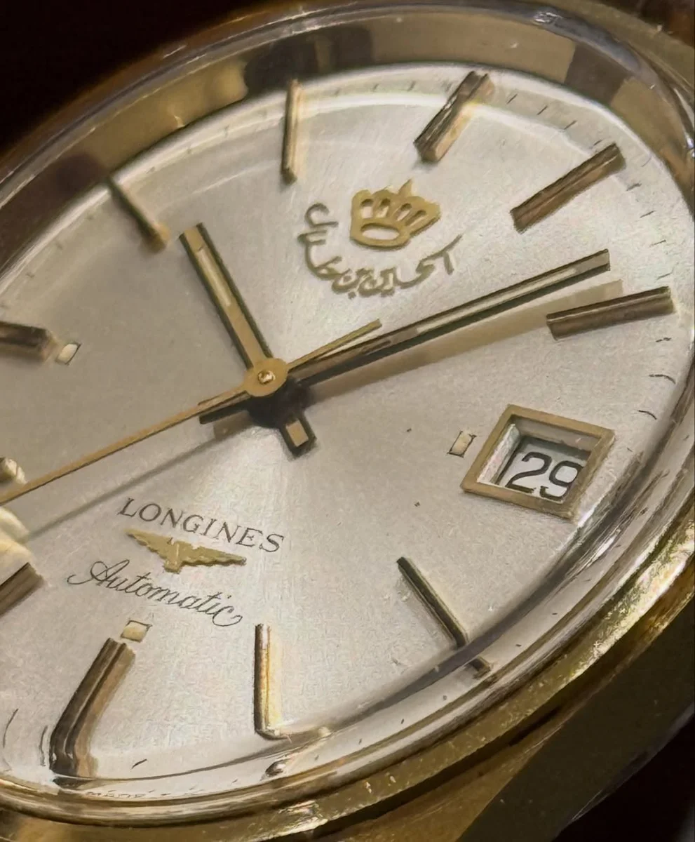 Longines First Edition 1970 Jordan King Hussain Bin Talal RARE - Image 3