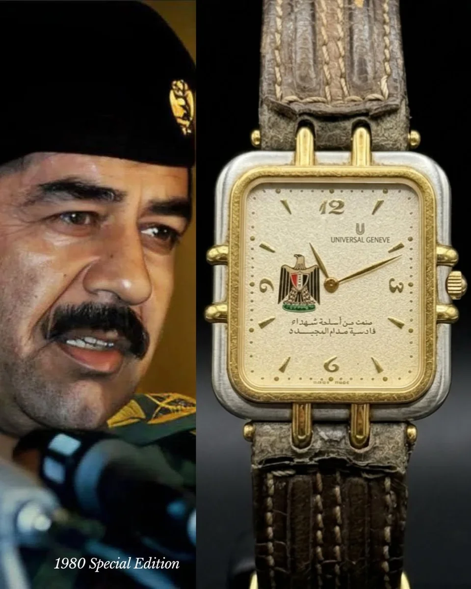 Universal Genève Exceptional Edition Iraq 1985 President Saddam Hussain