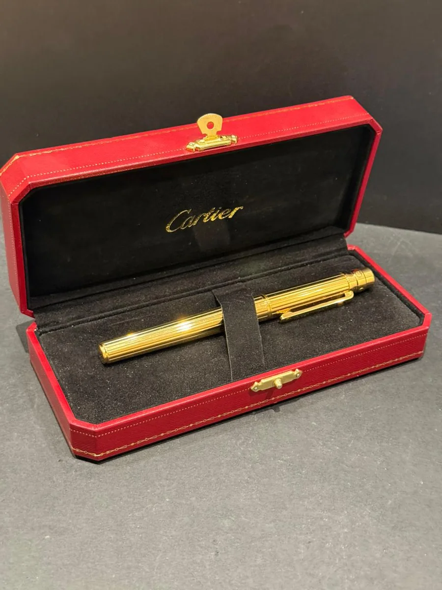 Cartier Paris Gold-Plated Fountain Pen