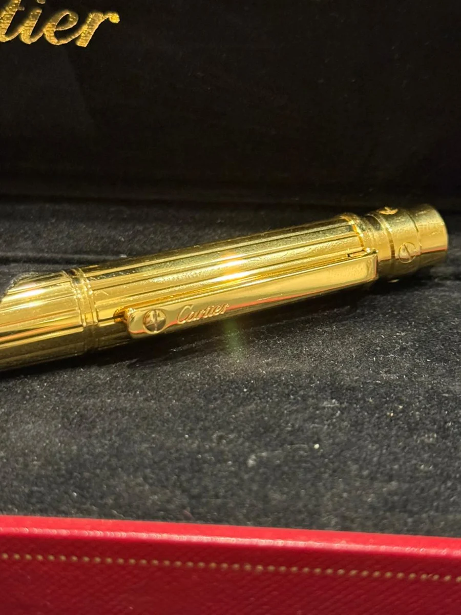 Cartier Paris Gold-Plated Fountain Pen - Image 3