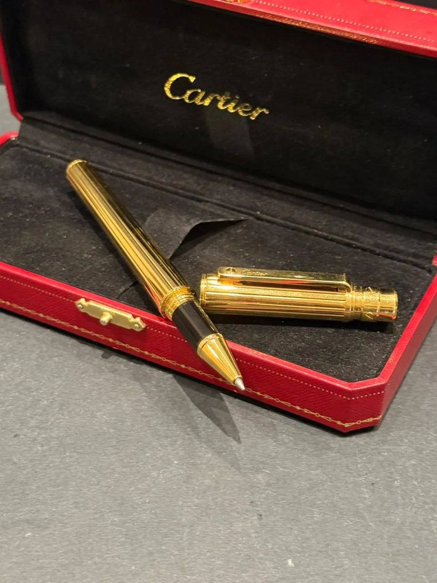 Cartier Paris Gold-Plated Fountain Pen - Image 2
