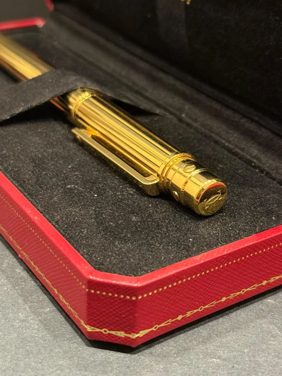 Cartier Paris Gold-Plated Fountain Pen - Image 4