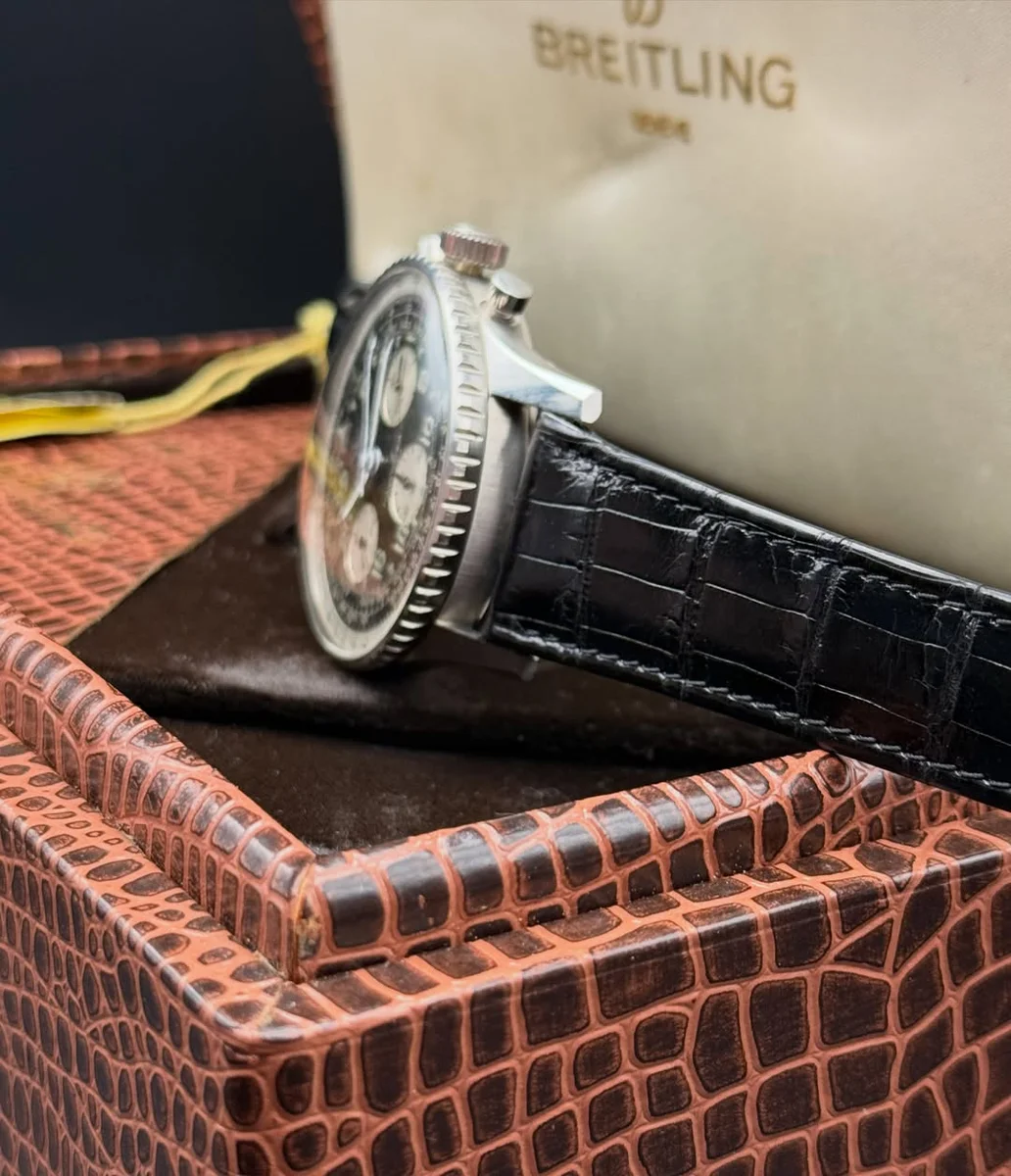 Breitling Extremely Rare Jordan 1968 Navitimer King Hussein Bin Talal - Image 4