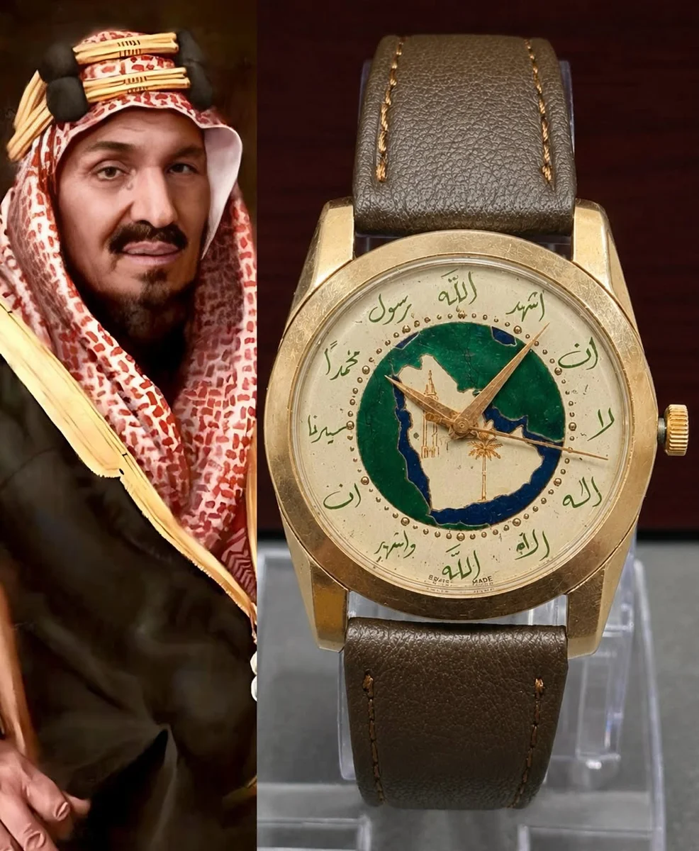 Exceptional Saudi Edition 1940 King Abdulaziz Al Saud Collector Timepiece