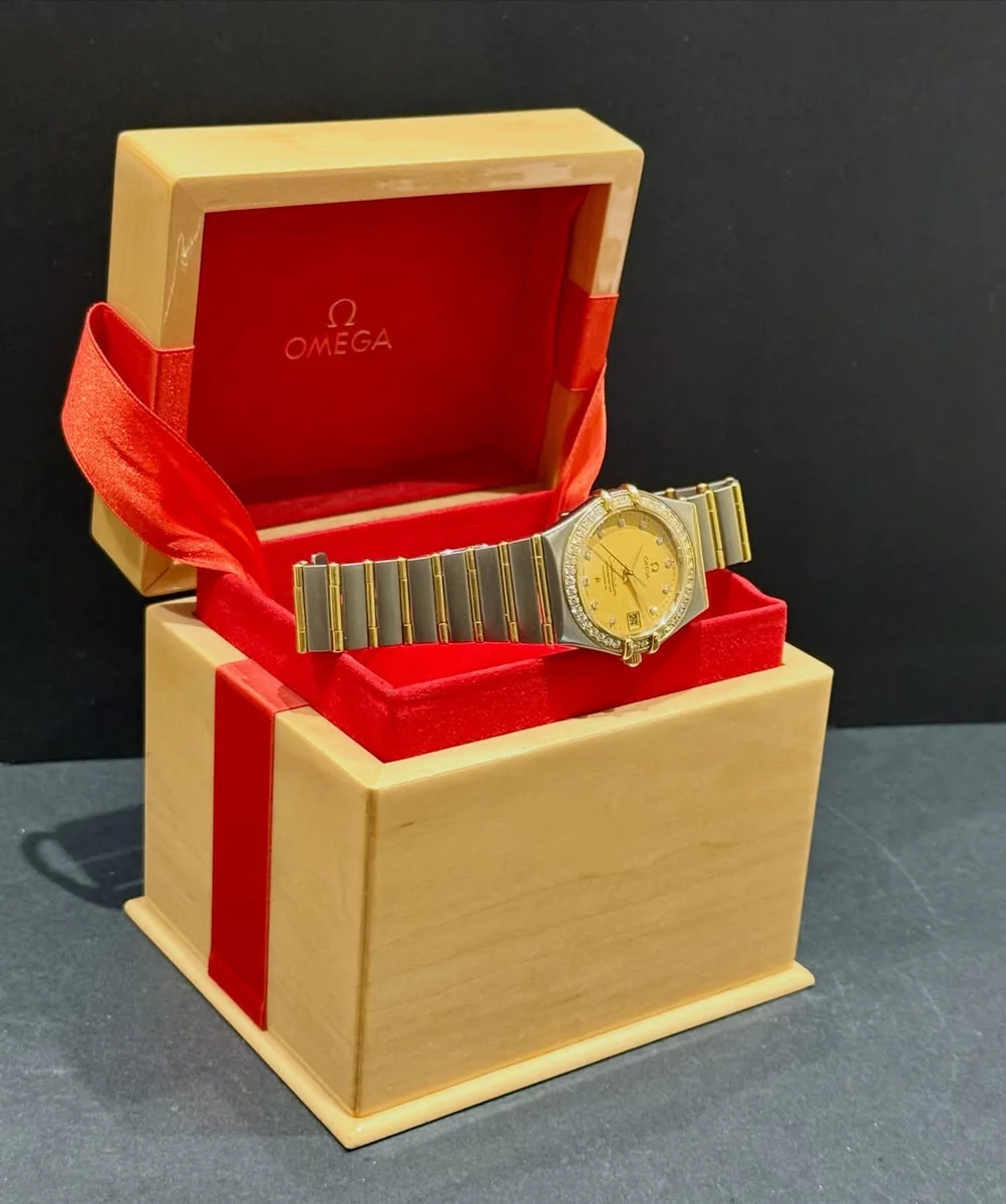 Omega Constellation Steel Gold Diamonds Iconic Constellation - Image 3