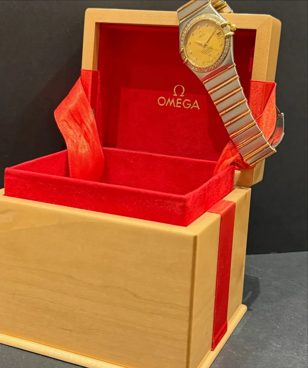 Omega Constellation Steel Gold Diamonds Iconic Constellation - Image 9