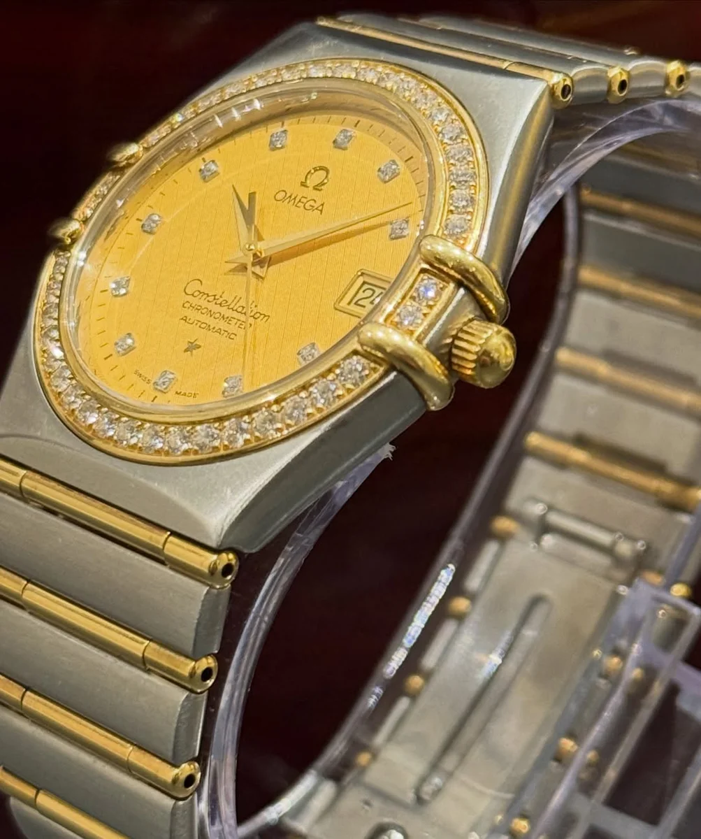Omega Constellation Steel Gold Diamonds Iconic Constellation - Image 2
