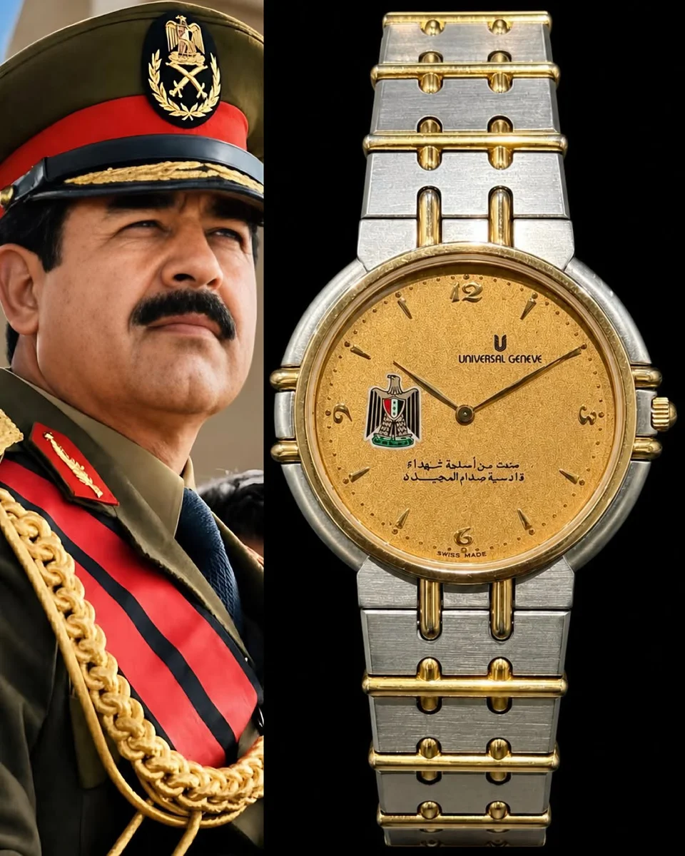 Universal Genève Exceptional Edition Iraq 1980 President Saddam Hussein