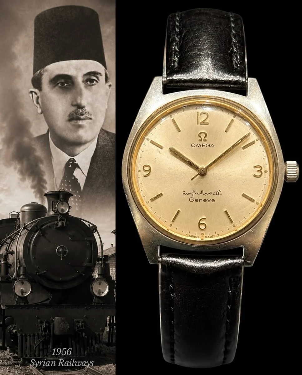Exceptional Archival Edition Syria 1956 Syrian State Railways