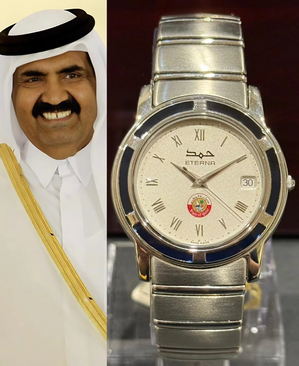 Eterna Exceptional Qatari Amiri Edition 1990 Sheikh Hamad bin Khalifa Al Thani