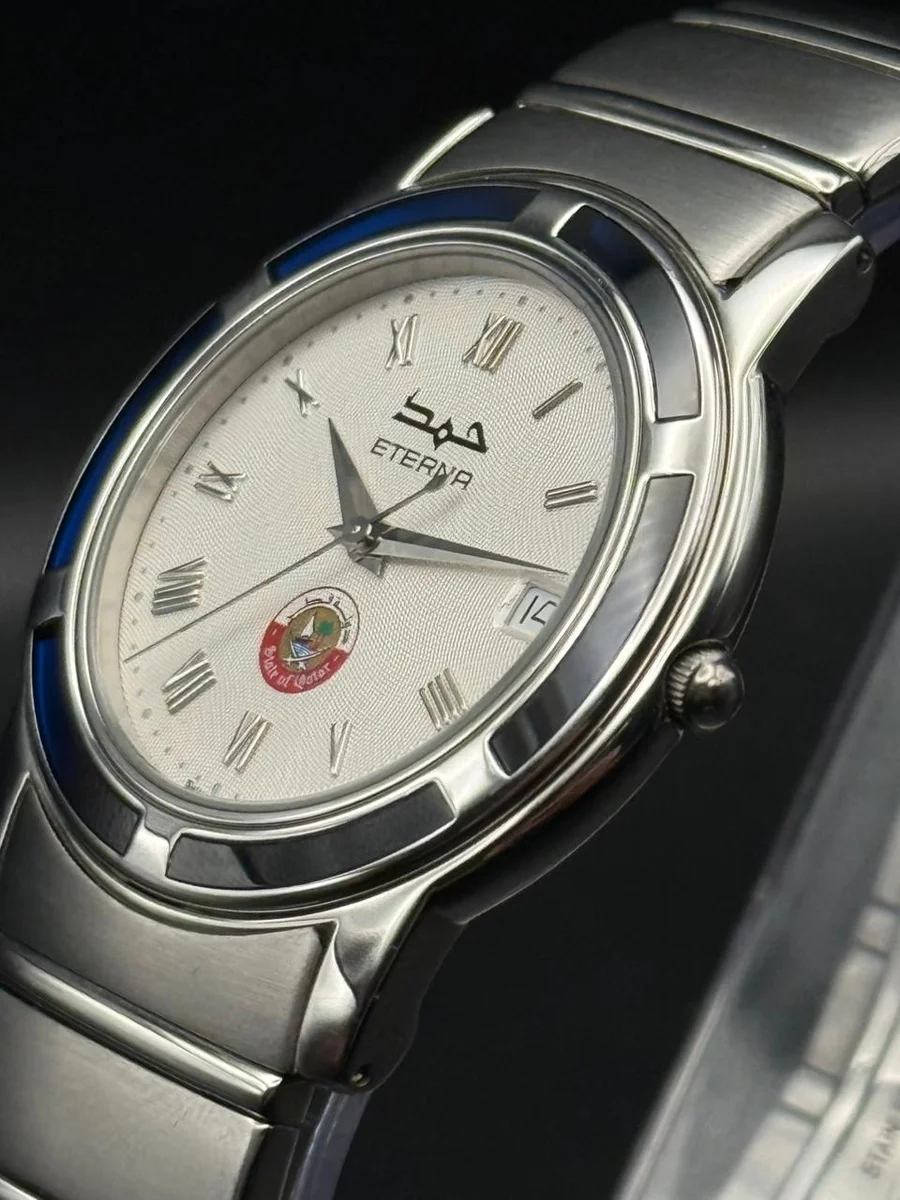Eterna Exceptional Qatari Amiri Edition 1990 Sheikh Hamad bin Khalifa Al Thani - Image 2