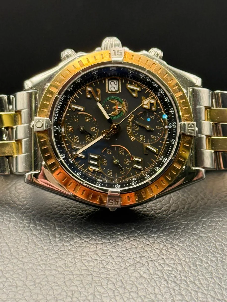 Breitling Chronomat 2003 The UAE Armed Forces Special Edition Rare - Image 9