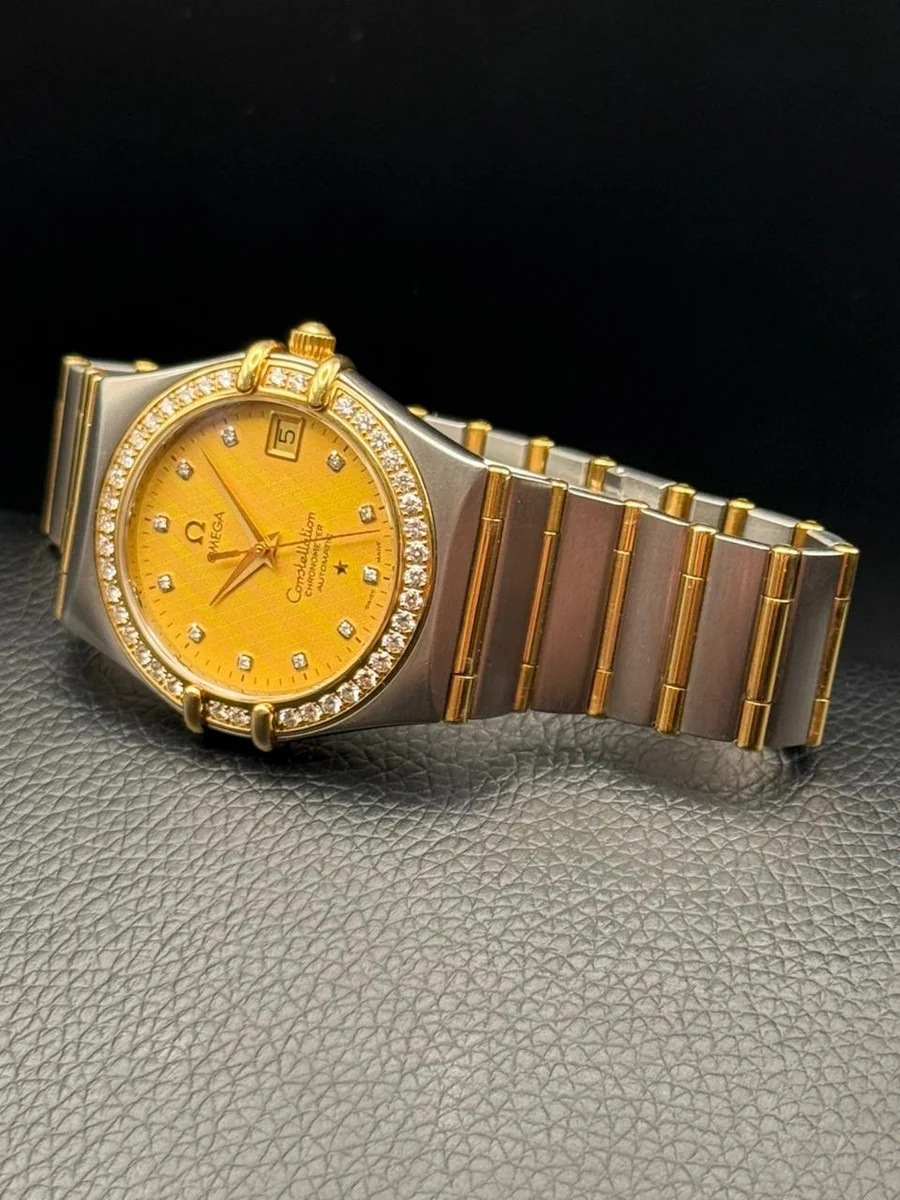 Omega Constellation Steel Gold Diamonds Iconic Constellation - Image 5