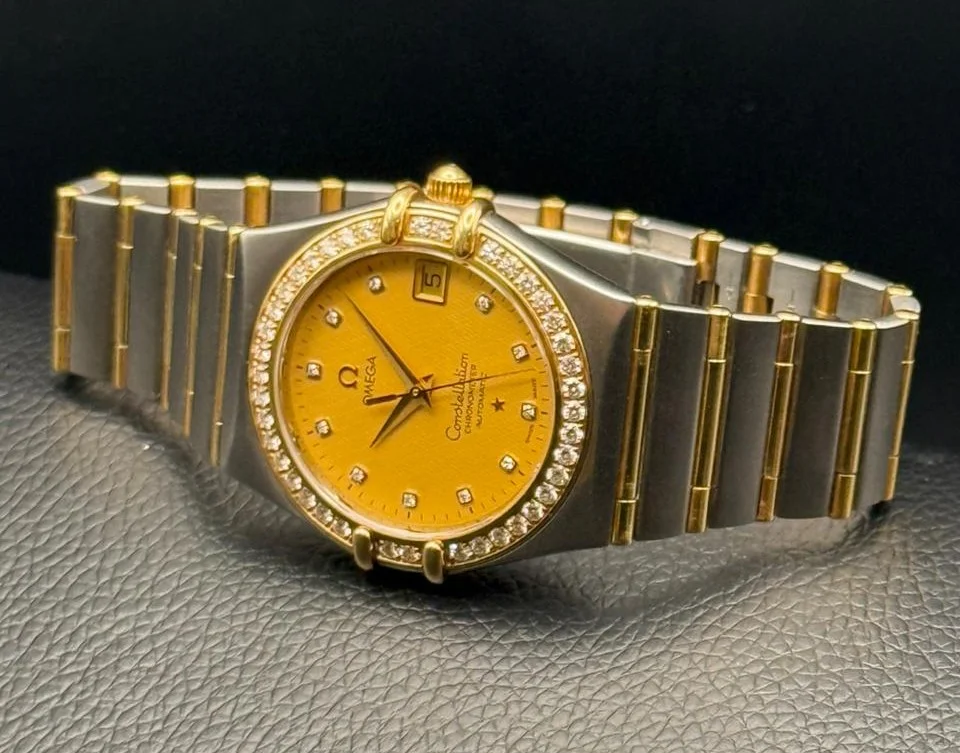 Omega Constellation Steel Gold Diamonds Iconic Constellation - Image 3