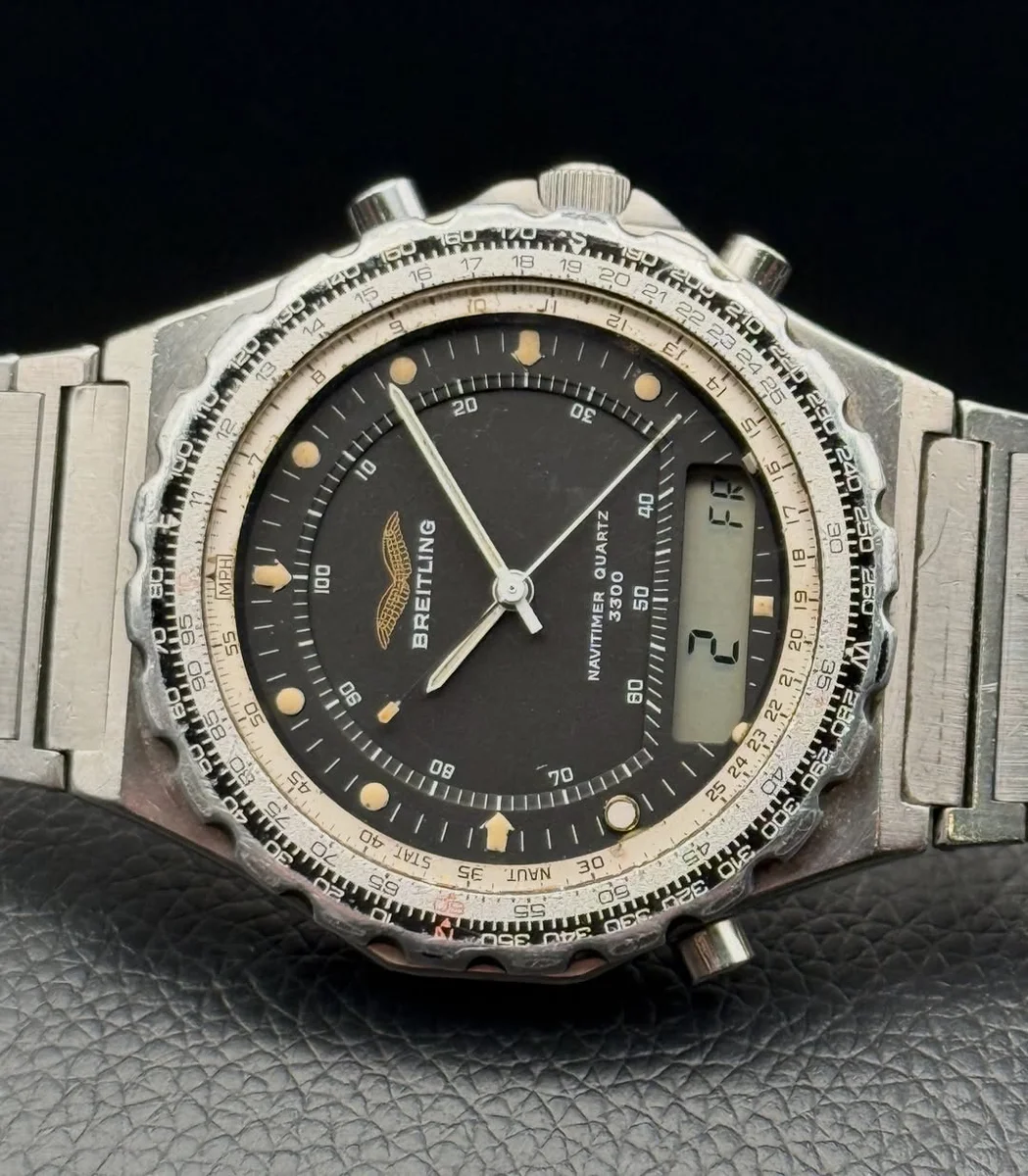 Breitling Navitimer 1980s Special Edition Iraq Airforce - Image 3