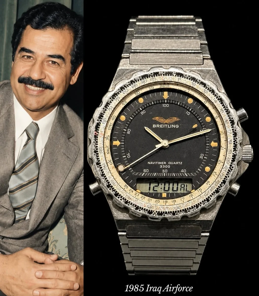 Breitling Navitimer 1980s Special Edition Iraq Airforce