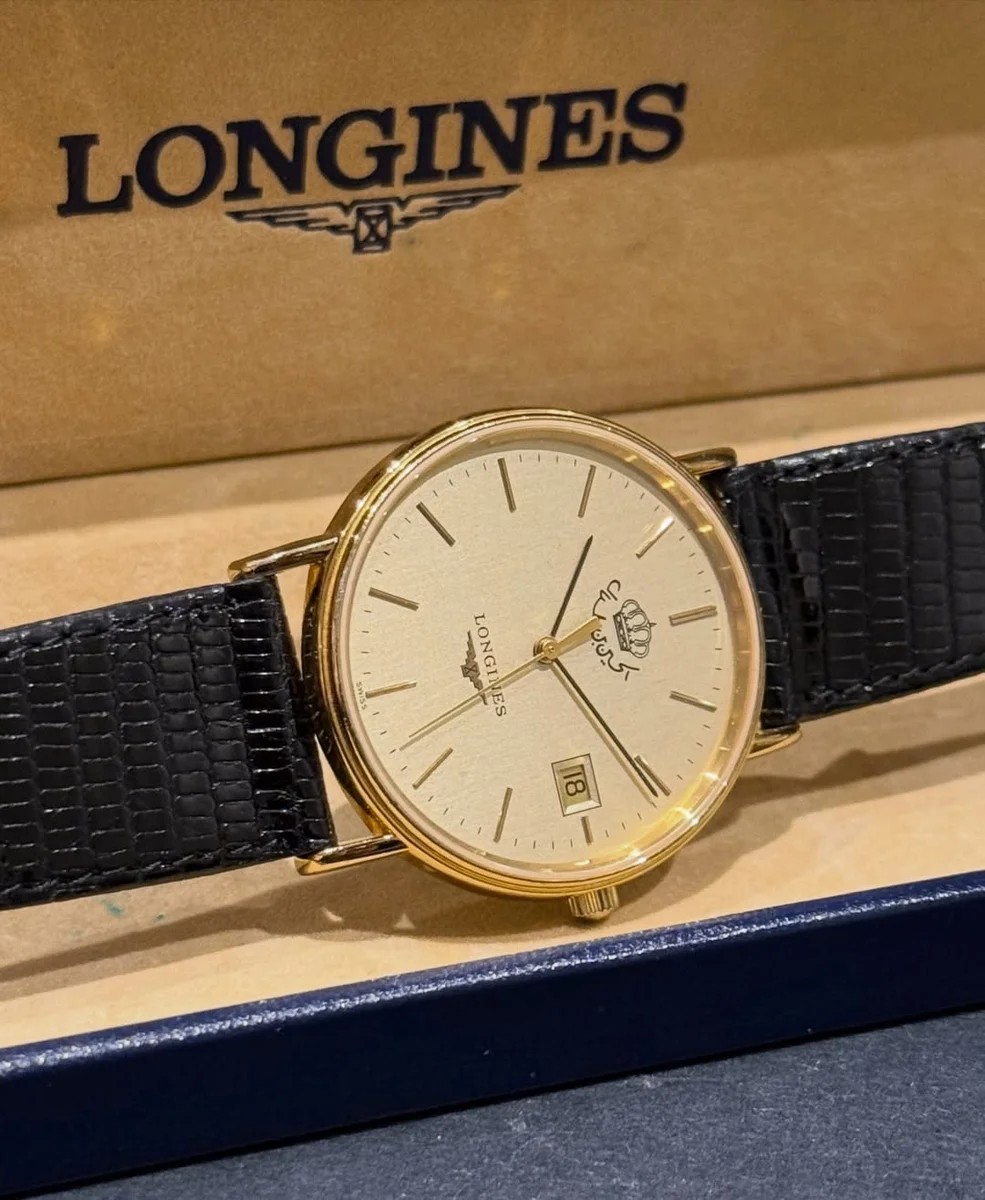 Longines Royal Special Edition 1980 His Majesty King Hussein Bin Talal - Image 4