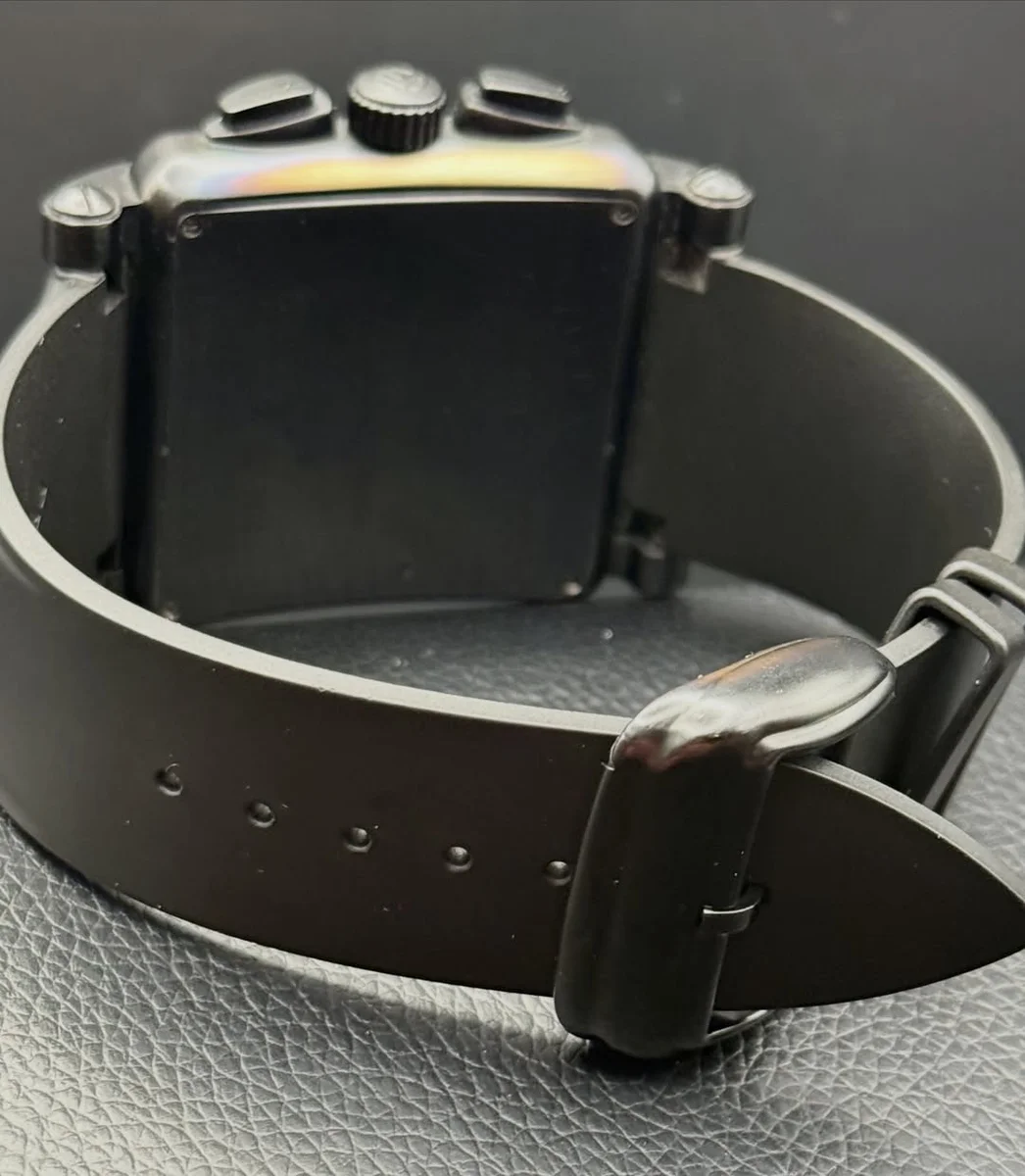 Franck Mulle Black Corte King 45MM Aggressive Modern Presence - Image 9