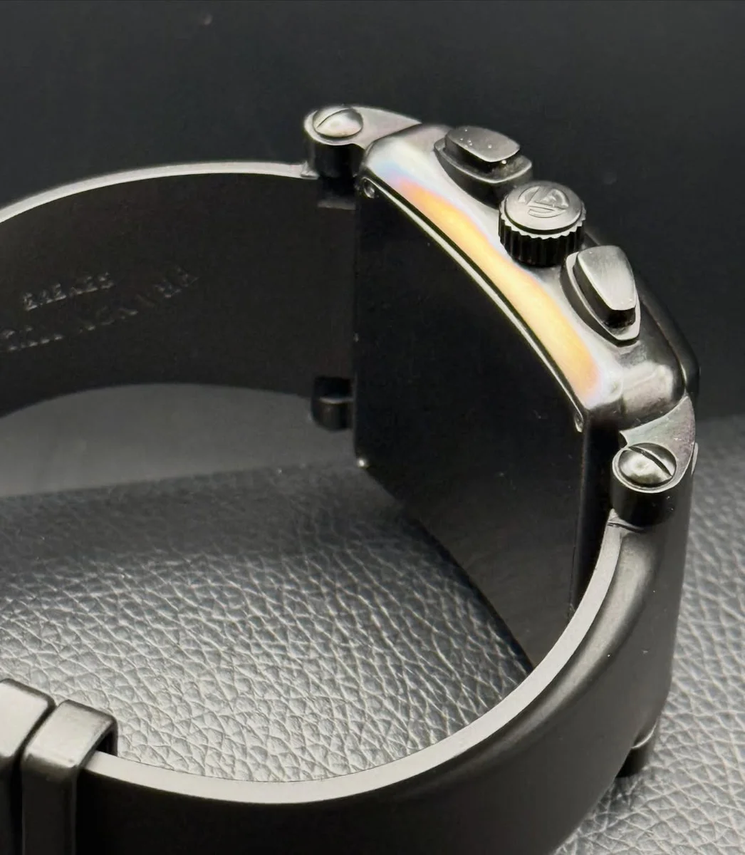 Franck Mulle Black Corte King 45MM Aggressive Modern Presence - Image 8
