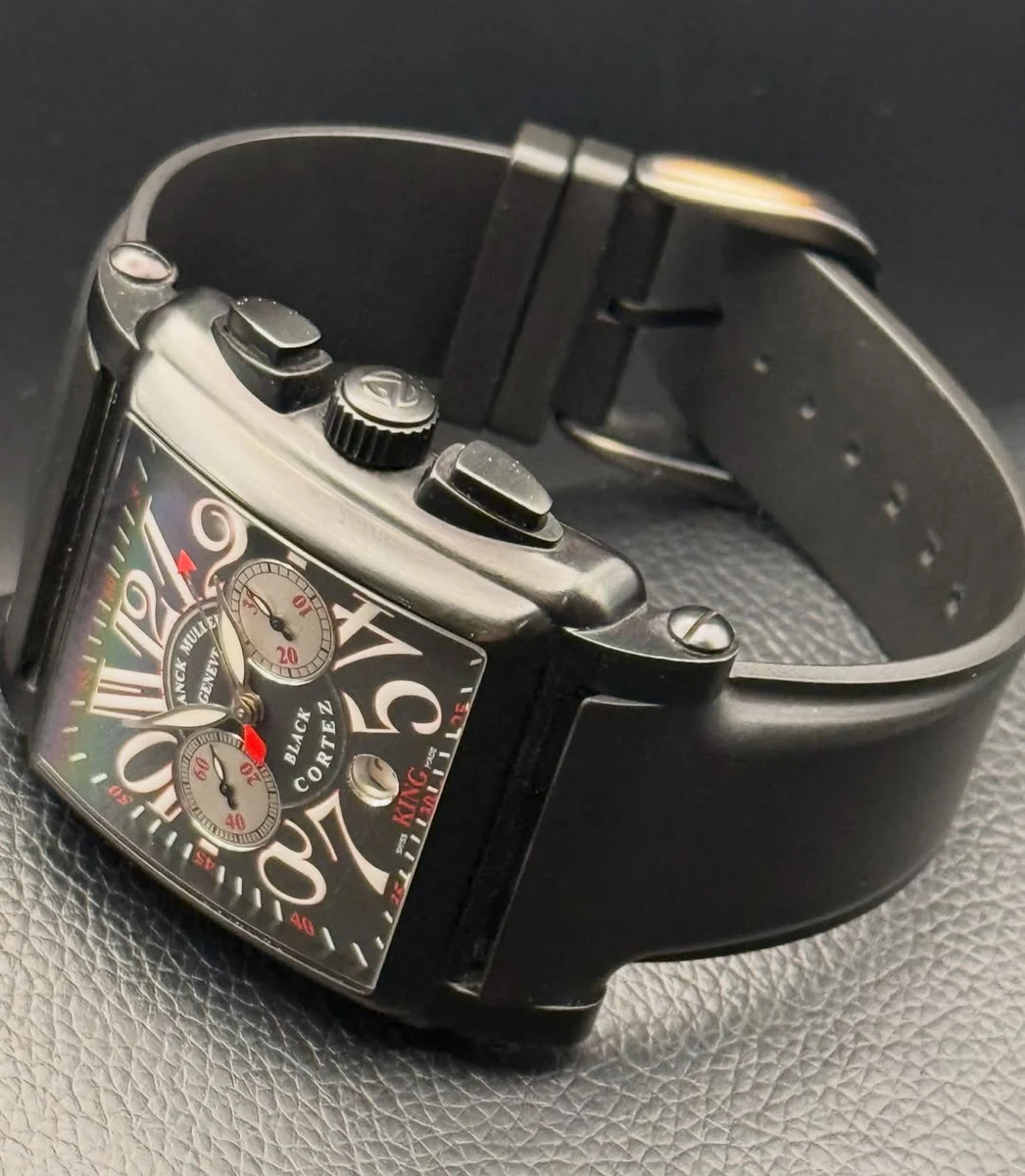 Franck Mulle Black Corte King 45MM Aggressive Modern Presence - Image 2