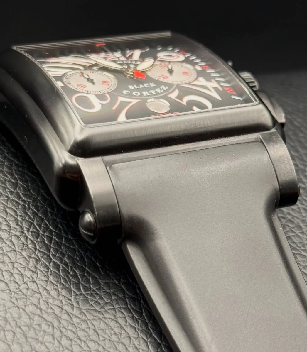 Franck Mulle Black Corte King 45MM Aggressive Modern Presence - Image 4