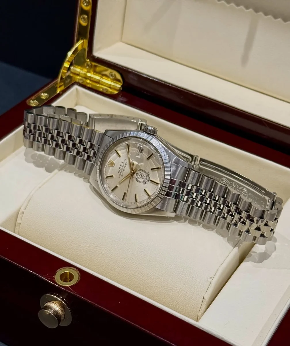 Rolex Date just Official Edition Public Security Bahrain 1995 - Image 3