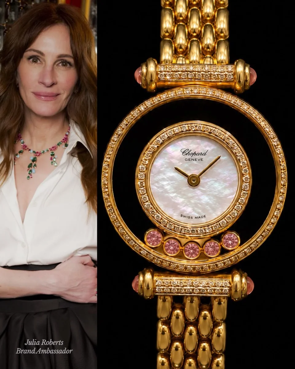 Chopard’s Legendary Happy Diamonds MOP Full Gold