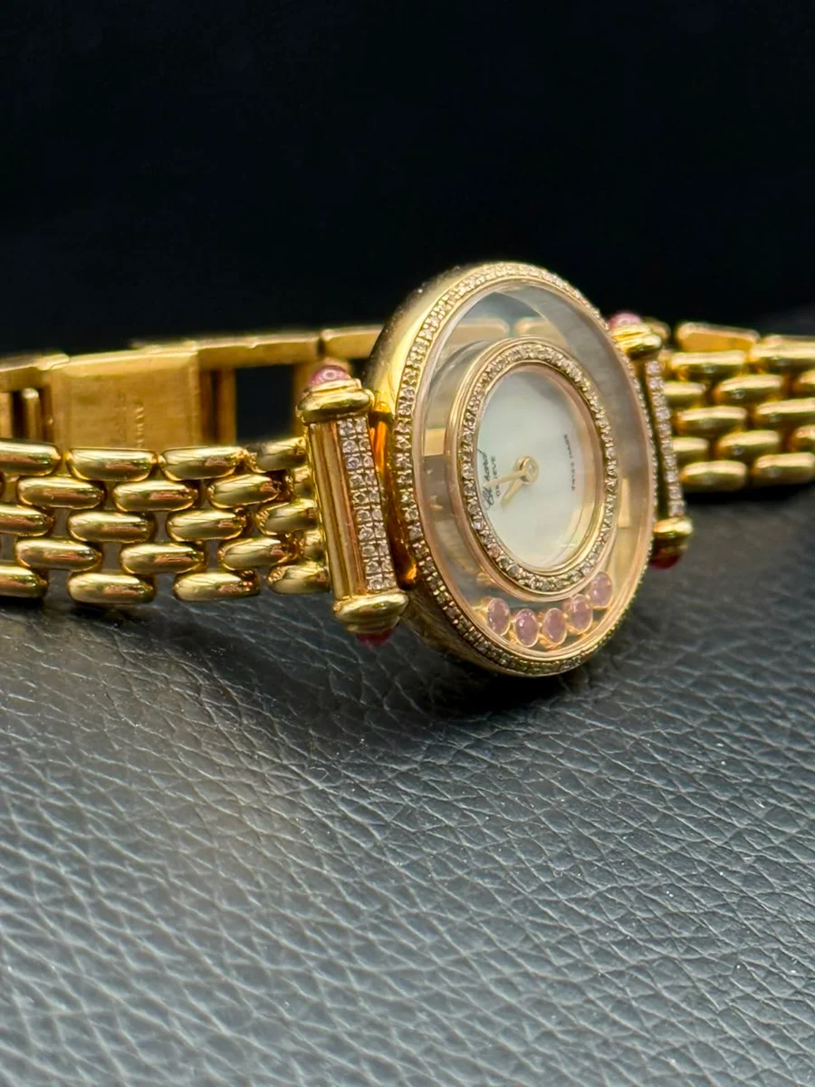Chopard’s Legendary Happy Diamonds MOP Full Gold - Image 2