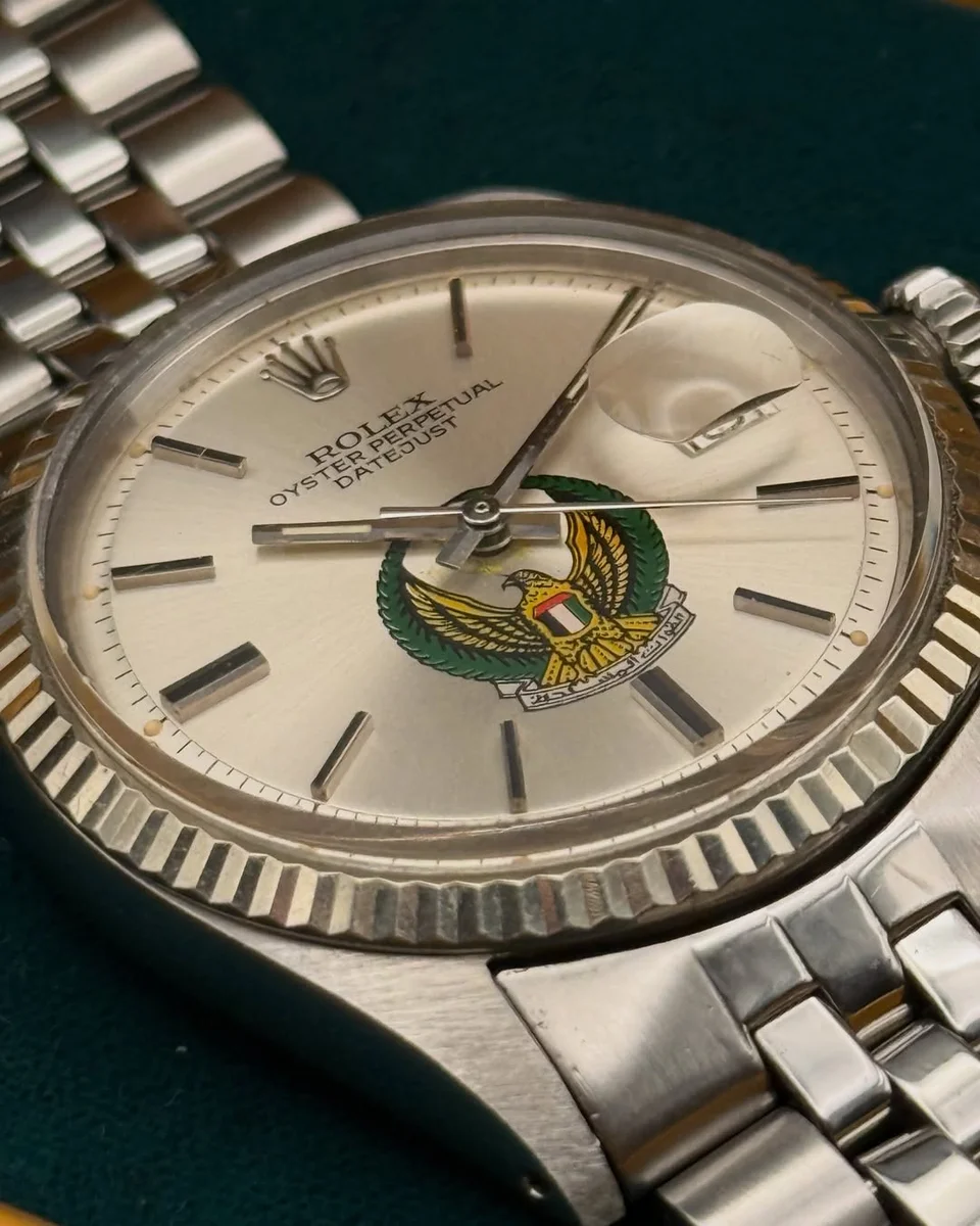 Rolex Date just Collector Timepiece UAE Armed Force 1990 - Image 3