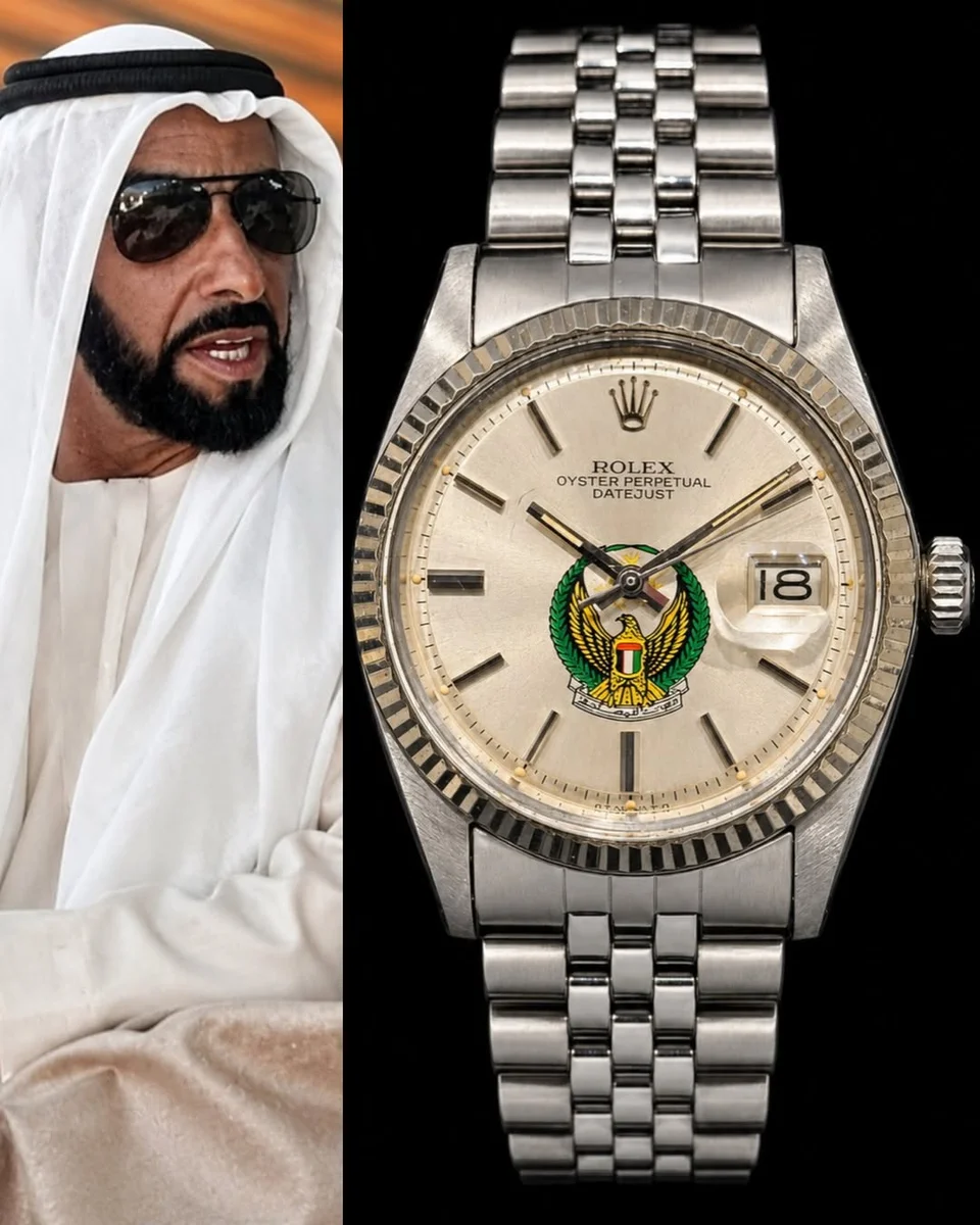 Rolex Date just Collector Timepiece UAE Armed Force 1990
