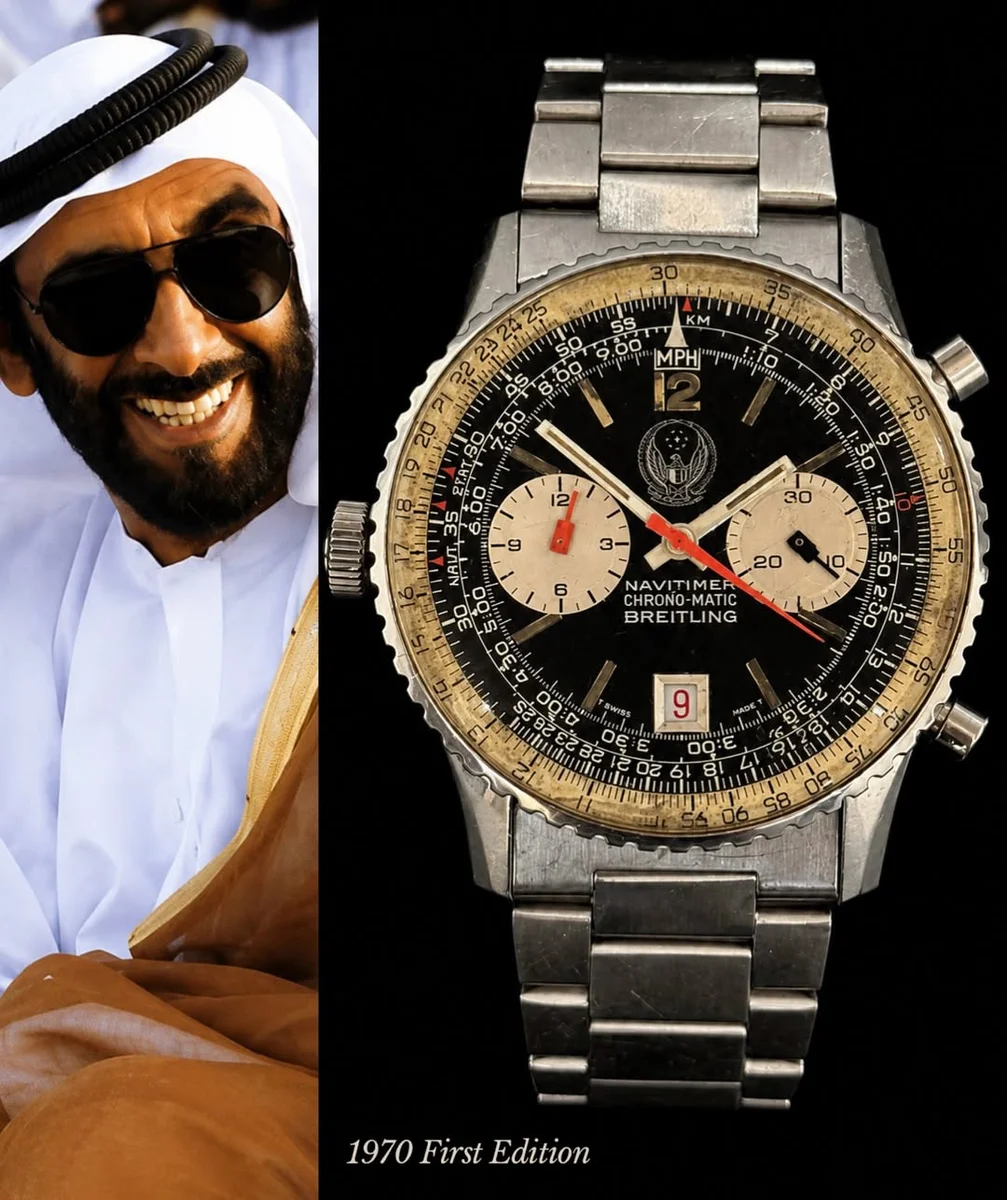 Breitling First Edition 1970 Navitimer Very Rare UAE Armed Forces