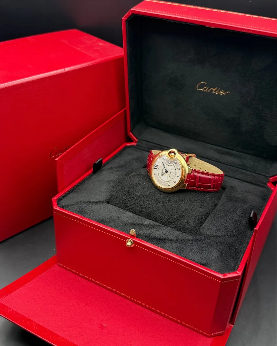 Cartier Ballon Bleu Parisian Elegance Full Gold Diamonds - Image 5