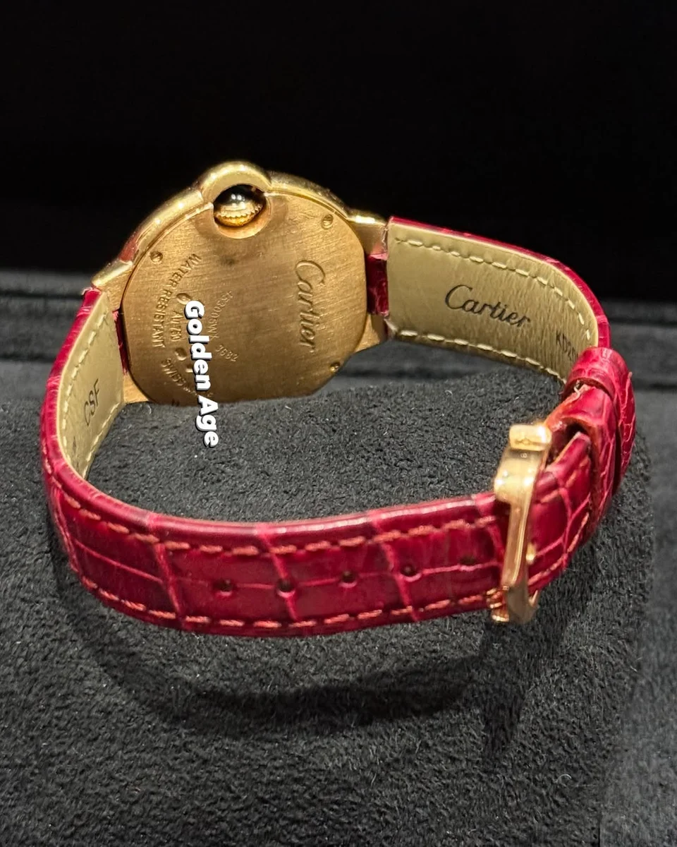 Cartier Ballon Bleu Parisian Elegance Full Gold Diamonds - Image 7