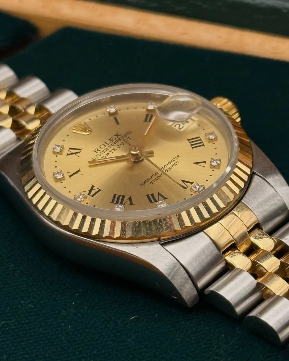 Rolex Datejust 31MM Gold Steel Fluted Jubile Complete Set - Image 3