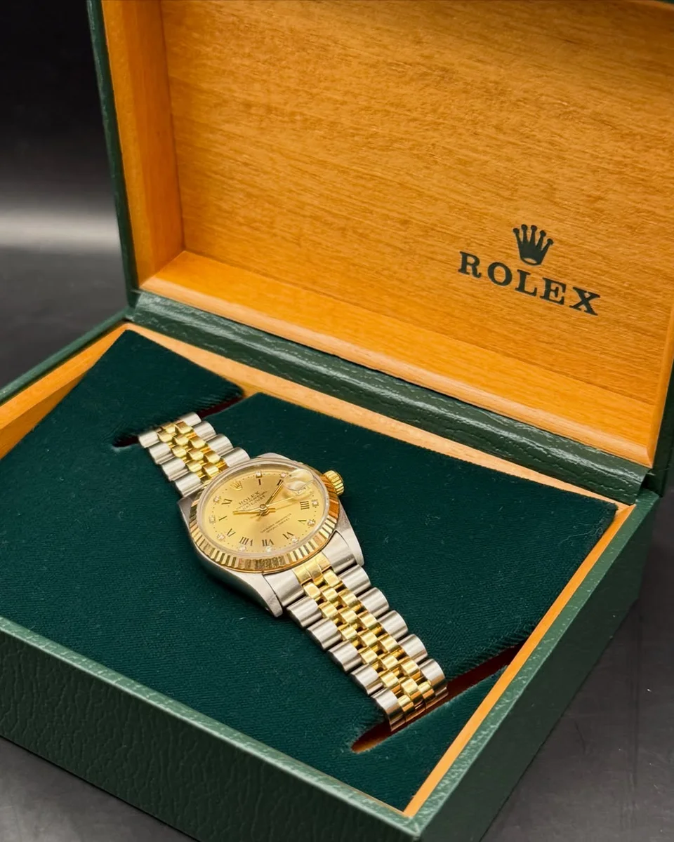 Rolex Datejust 31MM Gold Steel Fluted Jubile Complete Set - Image 5