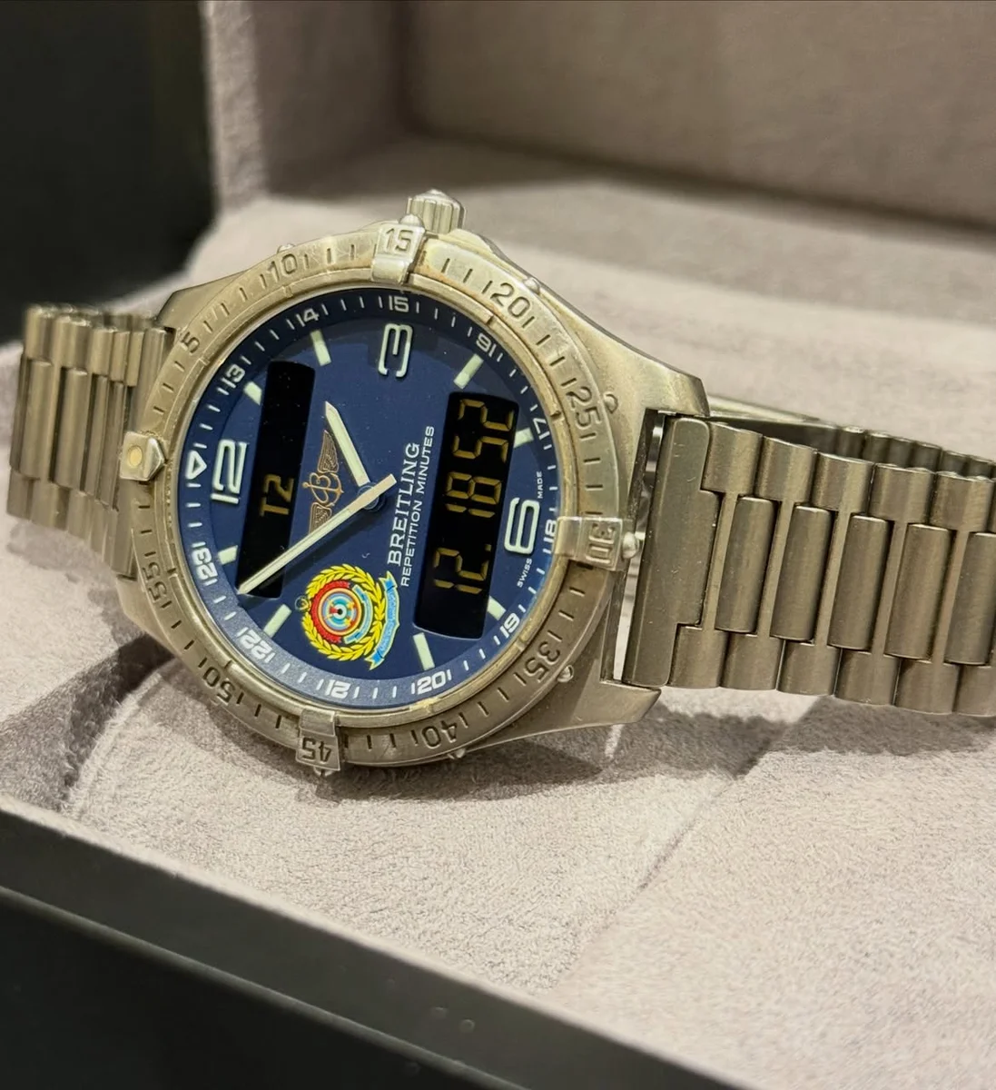 Breitling Aerospace UAE Air Force & Air Defence 1995 RARE - Image 2